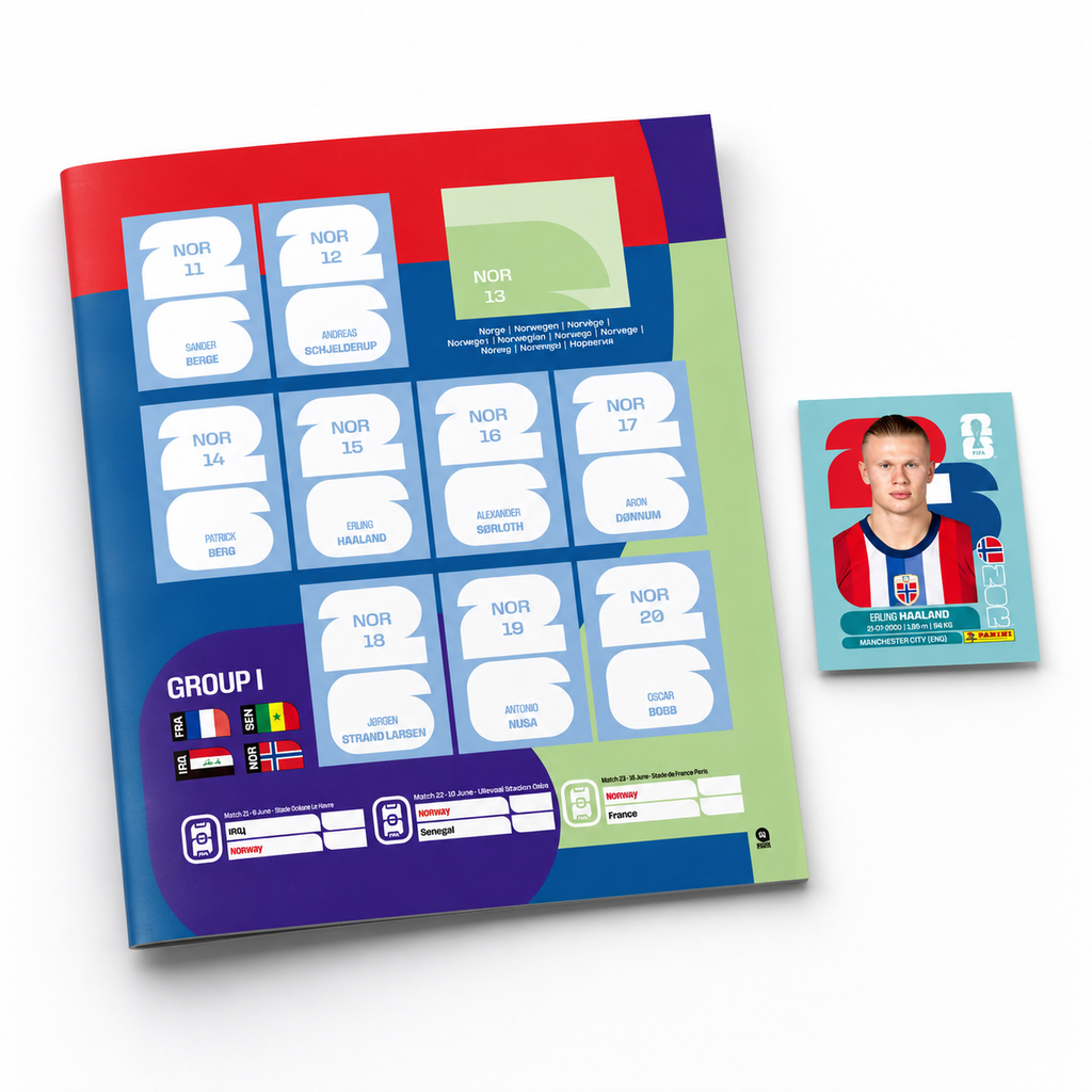 Panini FIFA World Cup 2026™ Official Sticker Collection Box – Soccer Collectible Gift Set