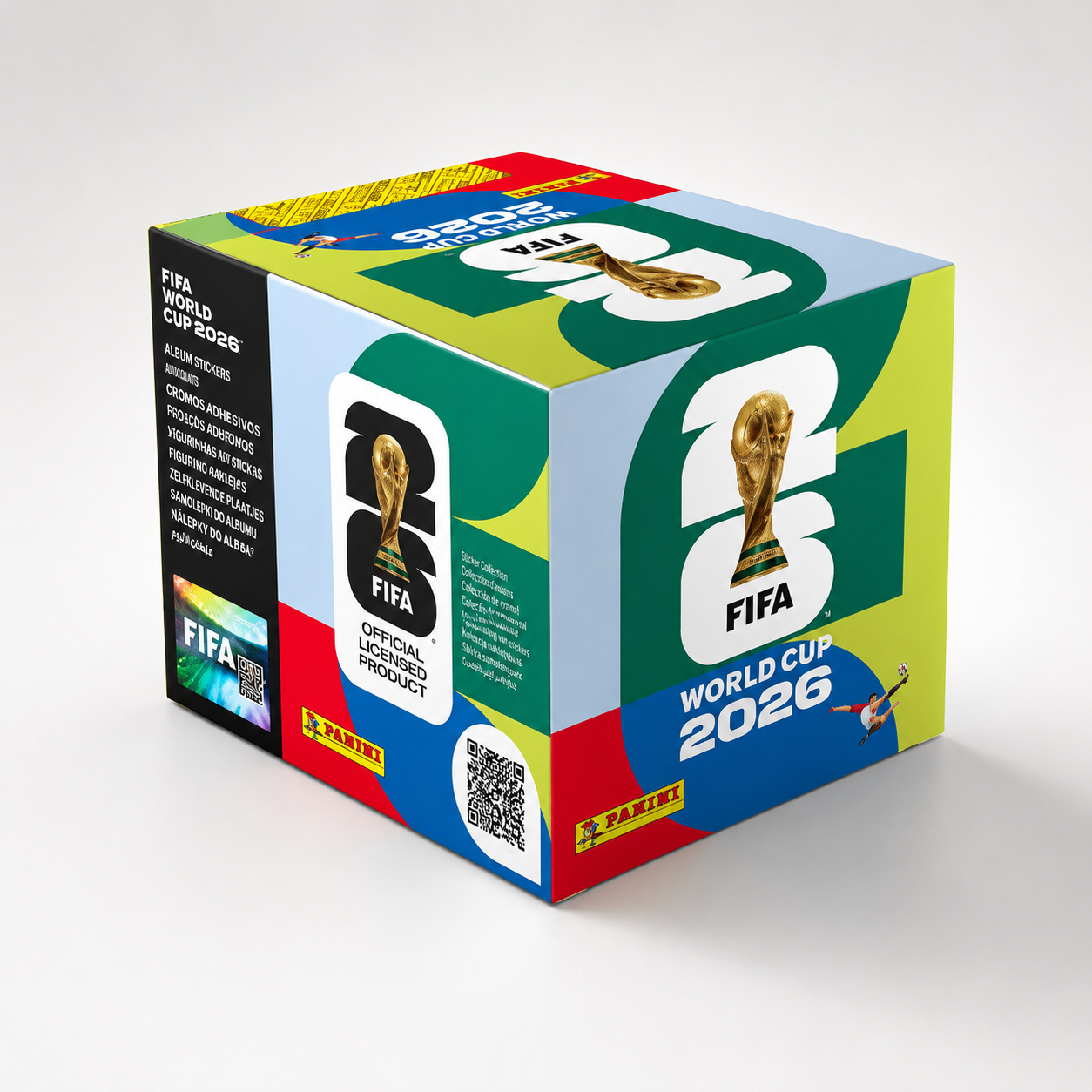 Panini FIFA World Cup 2026™ Official Sticker Collection Box – Soccer Collectible Gift Set
