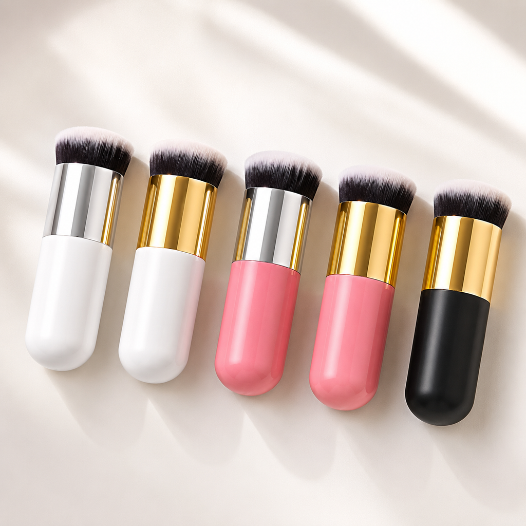 Chunky Kabuki Foundation Brush – Soft Big-Head Makeup Brush