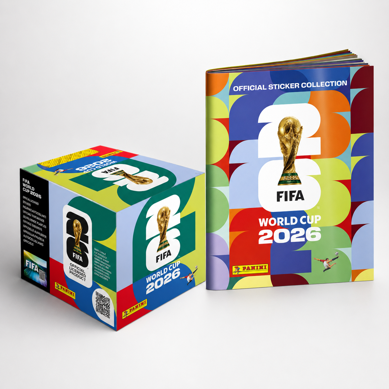 Panini FIFA World Cup 2026™ Official Sticker Collection Box – Soccer Collectible Gift Set