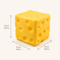 Squishy Cheese Cube Stress Relief Toy – Slow Rebound Fidget Cube