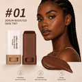 Serum Boosted Skin Tint Stick – Hydrating Foundation Balm with Buildable Coverage