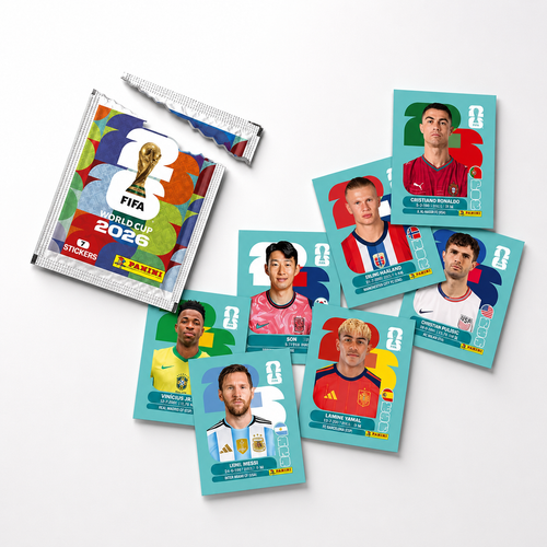 Panini FIFA World Cup 2026™ Official Sticker Collection Box – Soccer Collectible Gift Set
