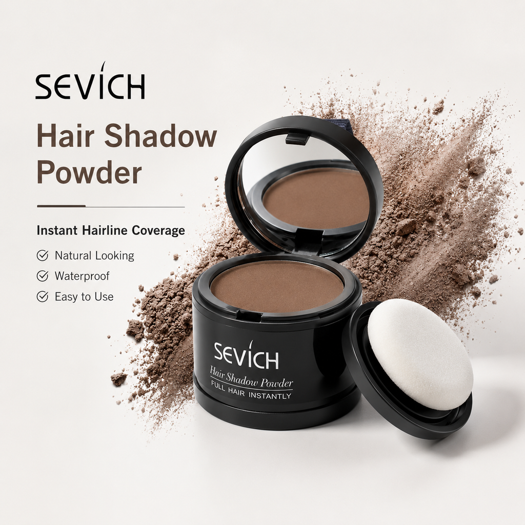 Sevich Hair Shadow Powder – Instant Hairline Touch-Up & Root Cover-Up Compact