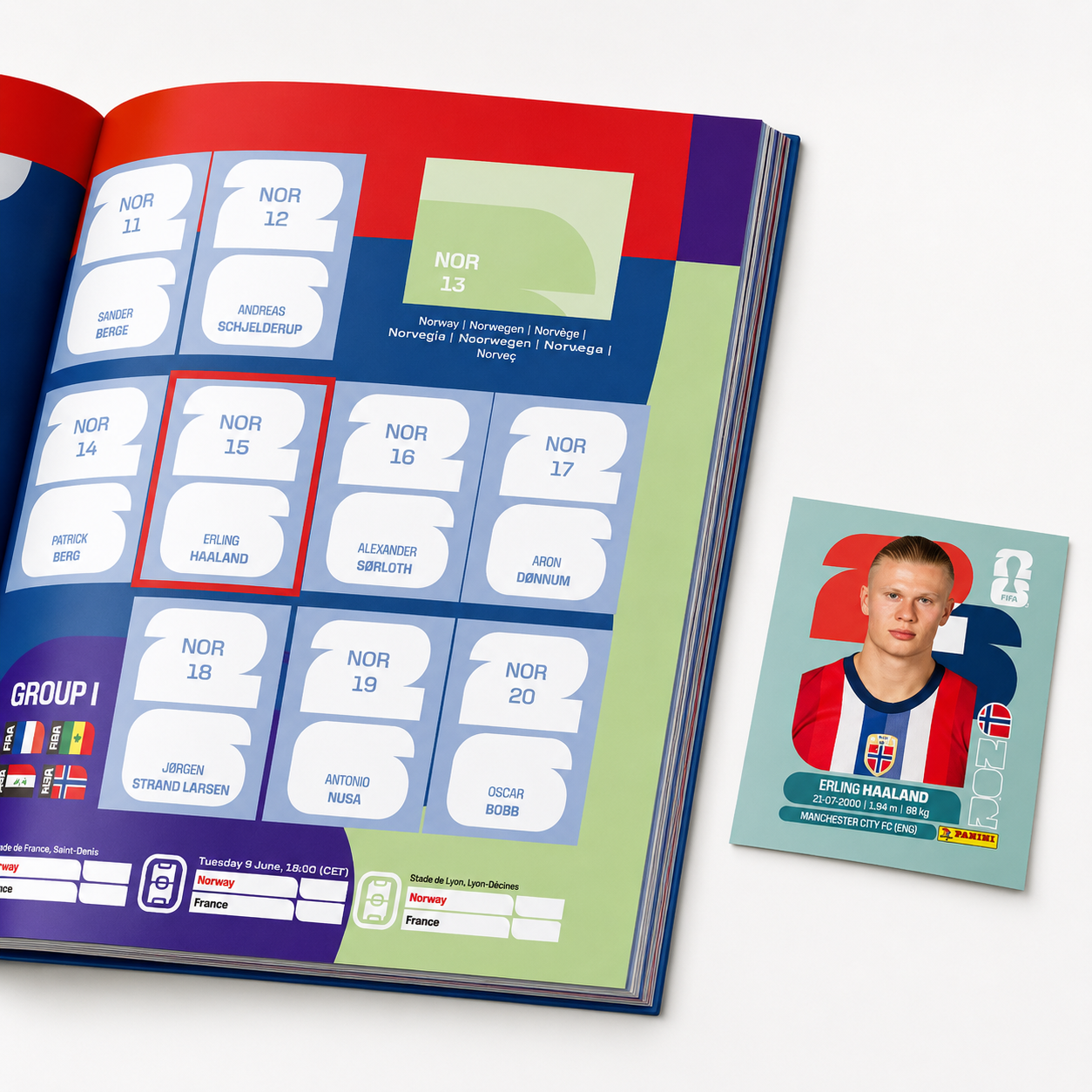 Panini FIFA World Cup 2026™ Official Sticker Collection Box – Soccer Collectible Gift Set
