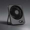 Rechargeable Portable Desk Fan – 5-Speed Hanging & Standing Cooling Fan